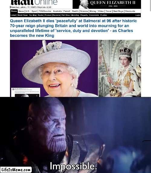 This country is finished | image tagged in thanos impossible | made w/ Lifeismeme meme maker