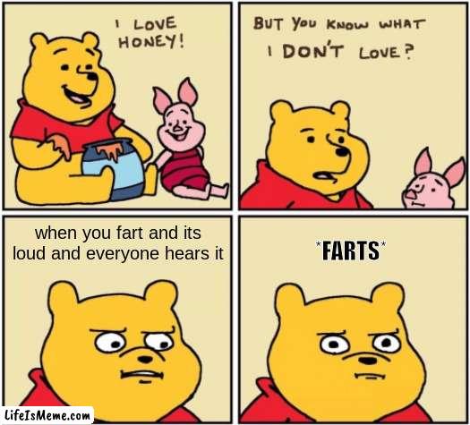 Facebook marketplace |  when you fart and its loud and everyone hears it; *FARTS* | image tagged in upset pooh | made w/ Lifeismeme meme maker
