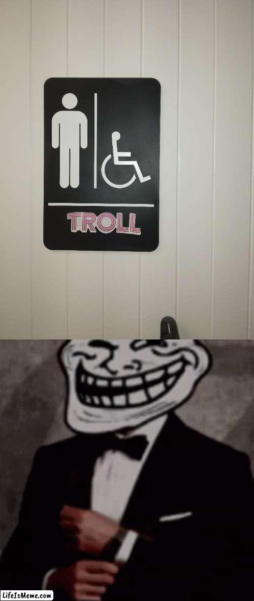 Somebody decided to do a little trolling while I was at work today | image tagged in we do a little trolling | made w/ Lifeismeme meme maker