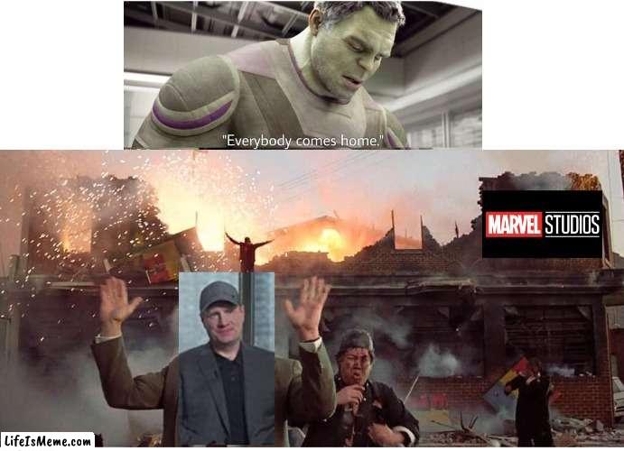 Marvel's Second Homcoming! | image tagged in marvel,msheu,disaster,disappointment | made w/ Lifeismeme meme maker