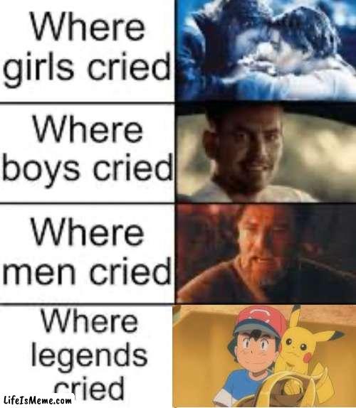 He finally did it | image tagged in where legends cried | made w/ Lifeismeme meme maker