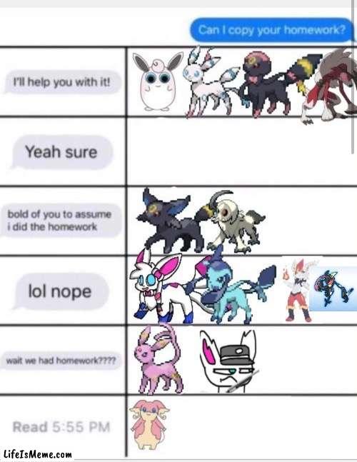 Why am I always forgotten? | image tagged in pokemon | made w/ Lifeismeme meme maker