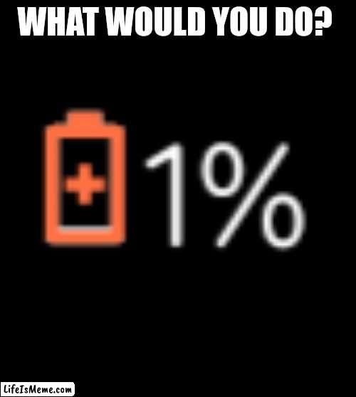 2nd post of 2day |  WHAT WOULD YOU DO? | image tagged in meme,phone | made w/ Lifeismeme meme maker