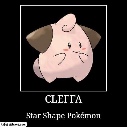 Cleffa | image tagged in demotivationals,pokemon,cleffa | made w/ Lifeismeme demotivational maker