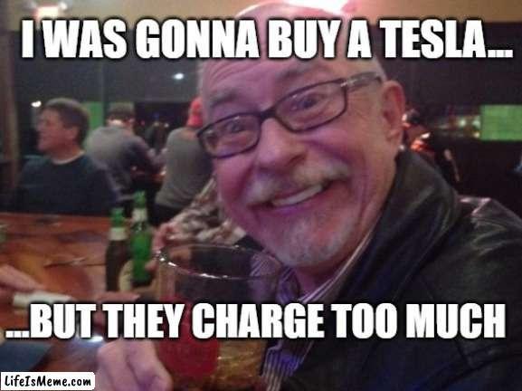 Charlie 10.24.22 | image tagged in charlie 10 24 22,tesla | made w/ Lifeismeme meme maker