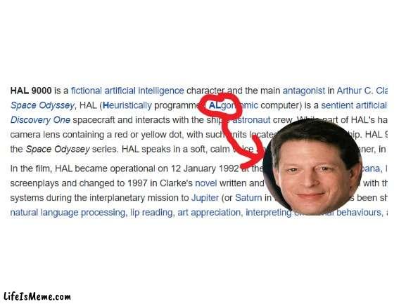Name Soundalikes are just random | image tagged in blank white template,political,al gore | made w/ Lifeismeme meme maker