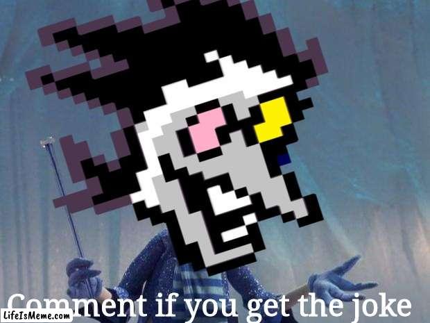 Too much [[Kromer]] | Comment if you get the joke | image tagged in spamton,deltarune | made w/ Lifeismeme meme maker