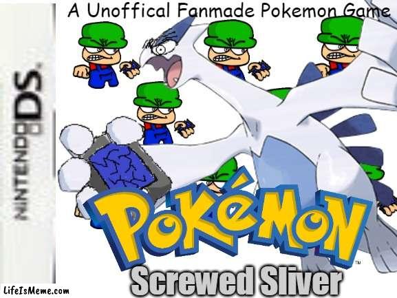 Pokemon Screwed Sliver (NDS Fanmade Game) | A Unoffical Fanmade Pokemon Game; Screwed Sliver | image tagged in nintendo,nds,pokemon,pokemon memes,pokemon gold and sliver,dave and bambi | made w/ Lifeismeme meme maker