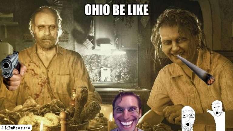 Na jit trippin | OHIO BE LIKE | image tagged in ohio | made w/ Lifeismeme meme maker