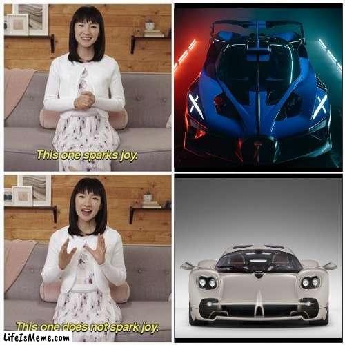 Marie Kondo Spark Joy | image tagged in marie kondo spark joy,memes,funny,cars | made w/ Lifeismeme meme maker