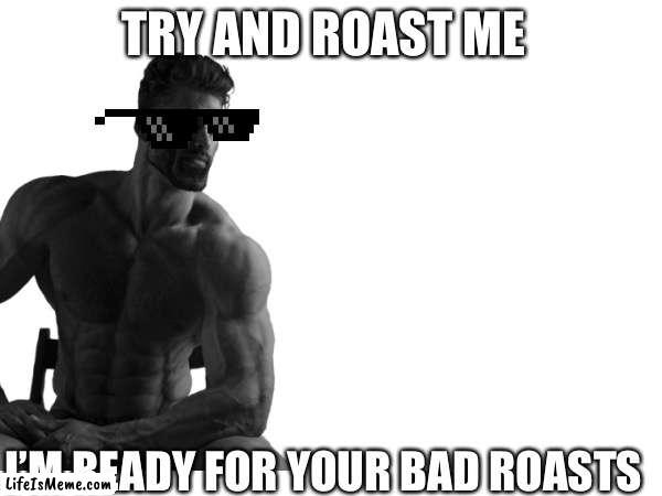 G | TRY AND ROAST ME; I’M READY FOR YOUR BAD ROASTS | image tagged in pie charts | made w/ Lifeismeme meme maker