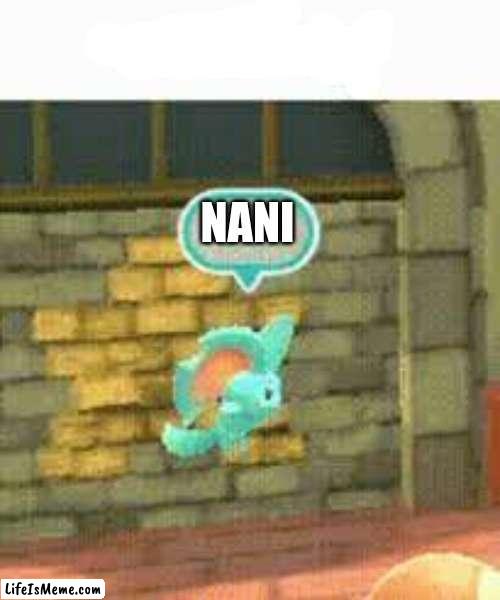 Nani Elflin | NANI | image tagged in shut up elflin,bananas,elflin | made w/ Lifeismeme meme maker