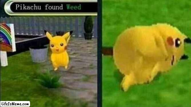 PIKACHU NO | image tagged in uh oh,pokemon | made w/ Lifeismeme meme maker