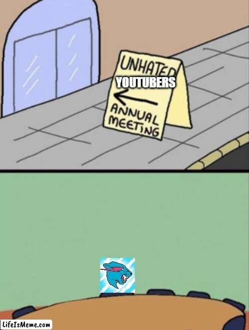 C'mon, who hates MrBeast? | YOUTUBERS | image tagged in unhated blank annual meeting,mrbeast,youtube,youtuber,youtubers | made w/ Lifeismeme meme maker