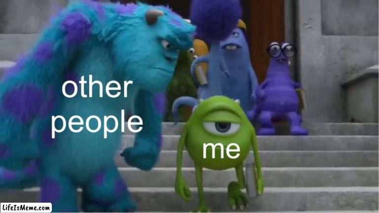 I don’t like people, but like them at the same time | image tagged in mu | made w/ Lifeismeme meme maker