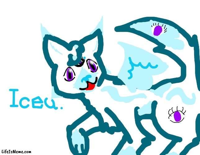 OC for @Iceu. (If you don’t like this OC, comment below.) | image tagged in iceu,fanart,oc | made w/ Lifeismeme meme maker