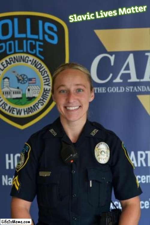 Megan McLynch | Slavic Lives Matter | image tagged in megan mclynch,slavic,slm,new hampshire,nh | made w/ Lifeismeme meme maker