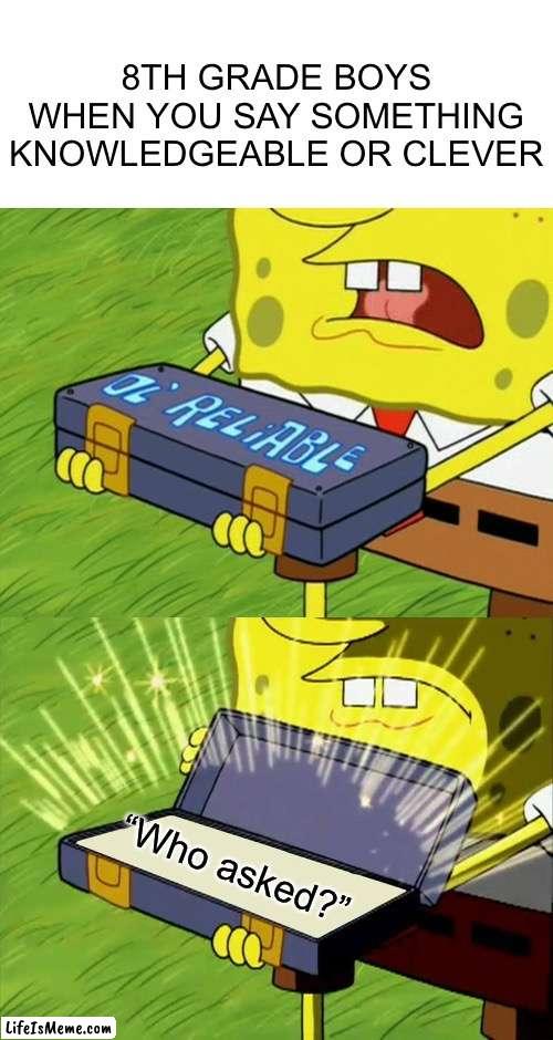 Back in the day… | image tagged in spongebob | made w/ Lifeismeme meme maker