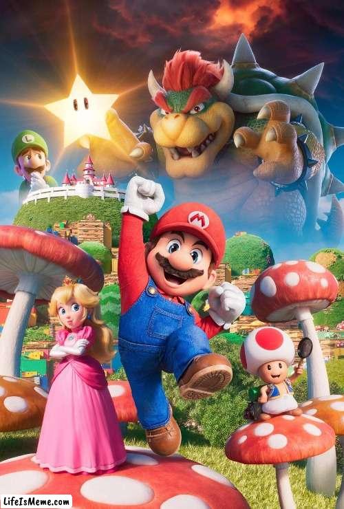 New Poster If You Like It! | image tagged in mario,movie | made w/ Lifeismeme meme maker