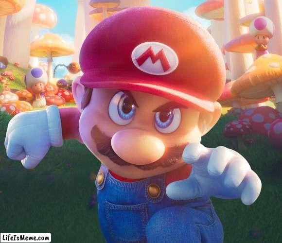 Unleashed | image tagged in mario,movie | made w/ Lifeismeme meme maker