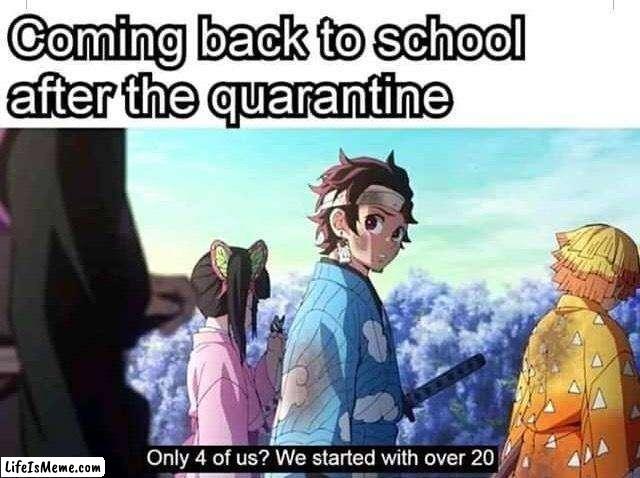 this was me fr | image tagged in covid-19,tanjiro | made w/ Lifeismeme meme maker