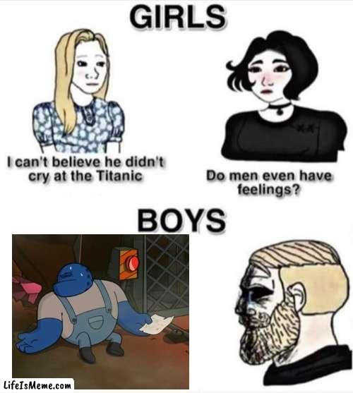 RIP Big Henry | image tagged in do men even have feelings,gravity falls,gravity falls meme,big henry | made w/ Lifeismeme meme maker