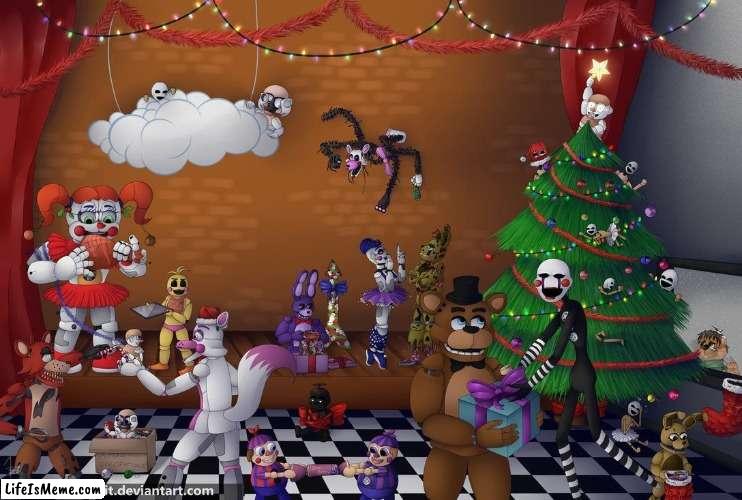 rate my google background | image tagged in fnaf,christmas | made w/ Lifeismeme meme maker