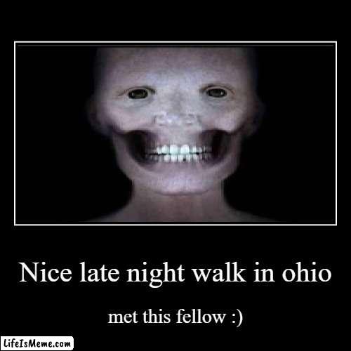 POV: Ohio | image tagged in funny,demotivationals | made w/ Lifeismeme demotivational maker