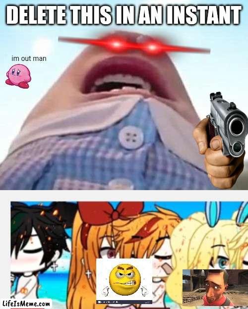 I want to be bleach'ed | DELETE THIS IN AN INSTANT; im out man | image tagged in cringe,memes,not funny,bruhh,ohio,hmm yes the floor here is made out of floor | made w/ Lifeismeme meme maker