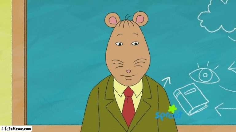 Arthur airing on Sprout (May 10, 2015) | image tagged in arthur,funny,fake,cartoon | made w/ Lifeismeme meme maker