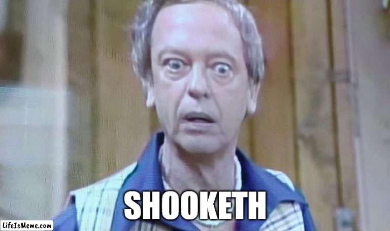 SHOOKETH | SHOOKETH | image tagged in shooketh,ferley,don knotts,funny,shocked,surprised | made w/ Lifeismeme meme maker
