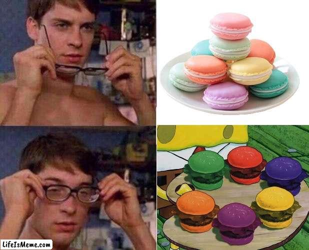 Pretty Patties!!! | image tagged in spongebob,dessert | made w/ Lifeismeme meme maker