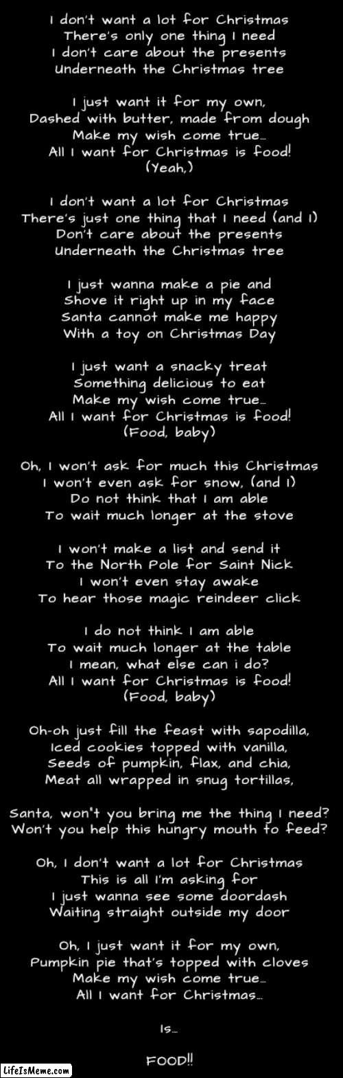 Original Christmas Countdown Music Parody #1 | image tagged in christmas,mariah carey,music,fun,memes,parody | made w/ Lifeismeme meme maker