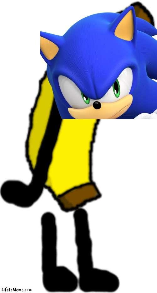Too Slow Joe | image tagged in too slow joe,sonic the hedgehog | made w/ Lifeismeme meme maker
