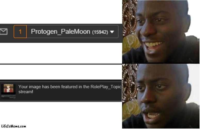 every notification tho | image tagged in disappointed black guy | made w/ Lifeismeme meme maker