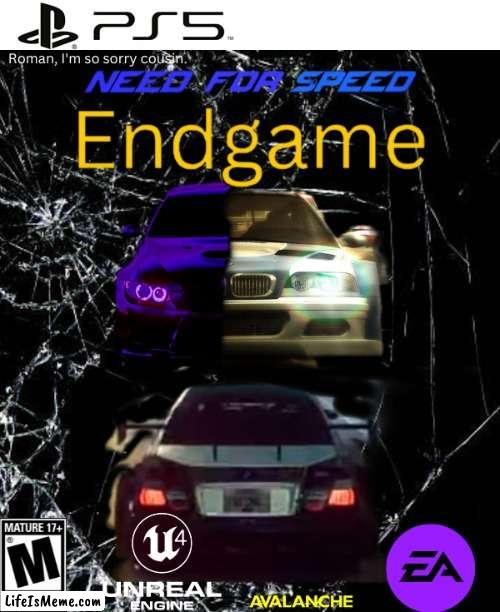 Fan made finale seaqul for need for speed uzi doormans revenge | image tagged in need for speed,murder drones,gta | made w/ Lifeismeme meme maker