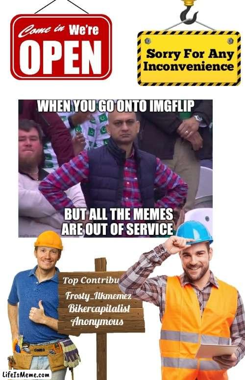 Thanks For Waiting | image tagged in finished,memes,funny | made w/ Lifeismeme meme maker