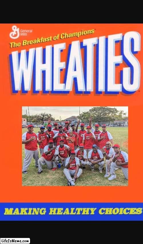 Wheaties box | image tagged in wheaties box | made w/ Lifeismeme meme maker