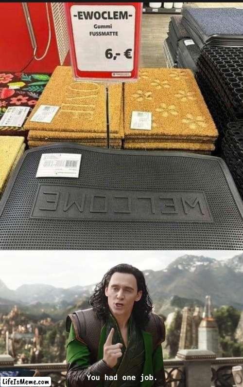 ewoclem xD | image tagged in you had one job just the one | made w/ Lifeismeme meme maker